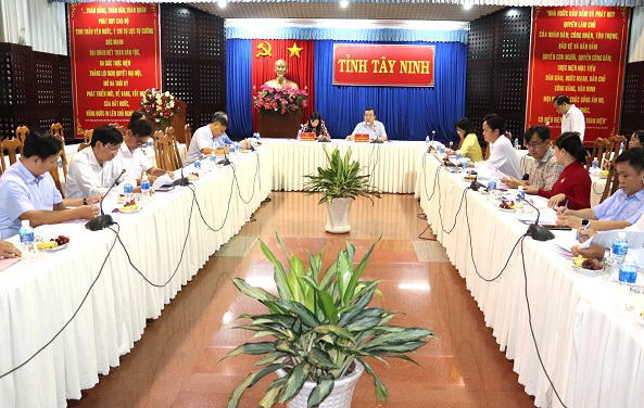 Đoàn ĐBQH tỉnh giám sát “Việc thực hiện chính sách, pháp luật về phát triển năng lượng giai đoạn 2016 – 2021 trên địa bàn tỉnh Tây Ninh”